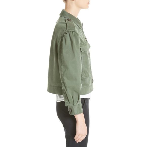 Rebecca Taylor La Vie Crop Utility Jacket - Picture 3 of 4